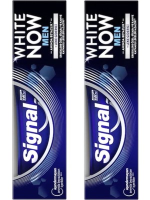 Signal White Now Men Diş Macunu 75 ml x 2 Adet