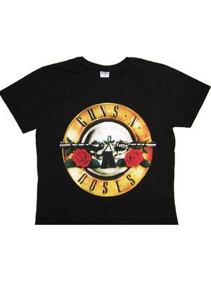 Orijin Guns N Roses Siyah Çocuk Tişört