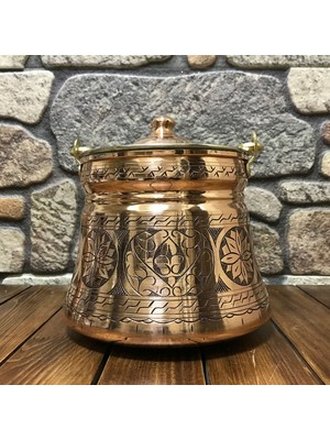 Efemir 3 Lt Işlemeli Bakır Bakraç