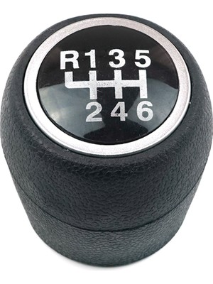 Bross Otomotiv BSP985 Fiat Linea 1.6l Multijet Için Krom Çerçeve 6 Ileri Vites Topuzu 55348538