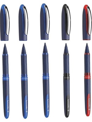 Schneider One Business 0,6 mm Roller Imza Kalemi 3 Mavi 1 Siyah 1 Kırmızı