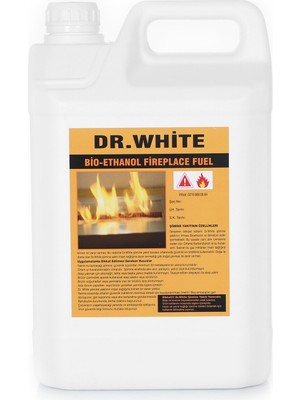 Biorad Dr. White Bioethanol  Bacasız Şömine Yakıtı