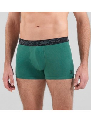 Cotton Yeşil Boxer 9555