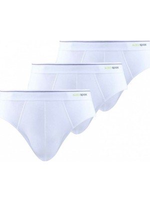 Tender Cotton 3'lü Beyaz Slip 9672 - 950