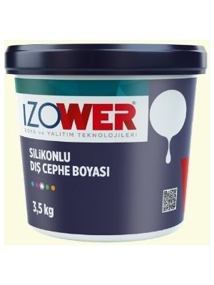Izower Silikonlu Dış Cephe Boyası - Dicle 10 ( 3.5 kg )