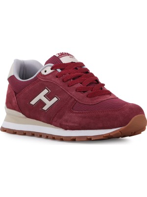 Hammer Jack 102 19250-G Deri Bordo Kadın Sneaker