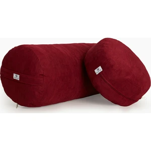 Nui Yoga Bordo Bolster & Meditasyon Minderi