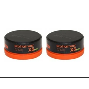 Morfose Pro Hair X5 Men Strong Hold Turuncu Wax 2 x 150 ml