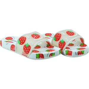 13305 Masaj Taban Havuz/deniz Kız Çocuk Terlik - Beyaz - 26