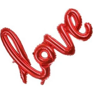 Parti Dünyası Love  Büyük Boy Folyo Balon