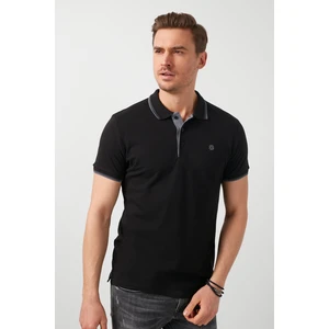 % 100 Pamuk Düğmeli Polo T Shirt Erkek POLO 5902118