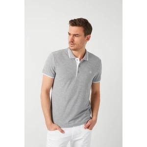 % 100 Pamuk Düğmeli Polo T Shirt Erkek POLO 5902118