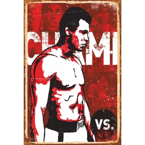 Hayat Poster Muhammet Ali Retro Vintage Ahşap Poster
