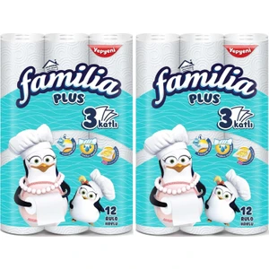 Kağıt Havlu Plus 24 Lü Pk (3 Katlı) (2pk*12)