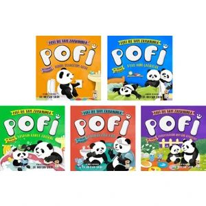 Pofi ile Tam Zamanında 5 Kitap Set - Benim Tuvaletim Geldi - Uyku Beni Çağırıyor - Yaşasın Banyo Zamanı - Dişlerim Pırıl Pırıl - Yemeklerimin Hepsini Bitirdim