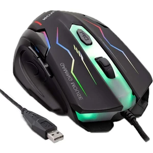 N102 Mouse Kablolu Oyun USB Ledli