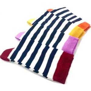 Black Arden Socks Renkli Çizgili 4'lü Kadın Çorap 36-40  BT-0037