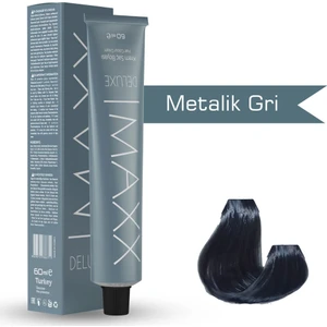 Maxx Deluxe Tüp Boya Metalik Gri 60 ml