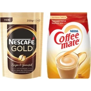 Gold 200 gr + Coffee Mate 500 gr
