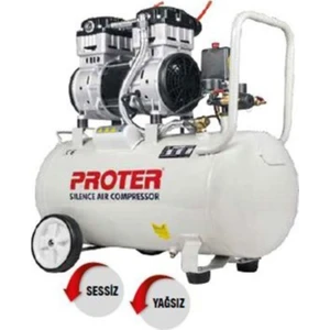 2 Hp 50 Lt  Kompresör Sessiz Yağsız  Proter