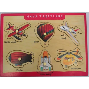 Gans Toys Ahşap Tutmalı Bultak Hava Taşıtları