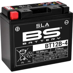BS Battery Yamaha Fz6 Fazer BT12B-4 Sla Akü 2004-2007