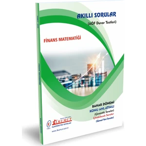 İlkumut Yayınları - Finans Matematiği