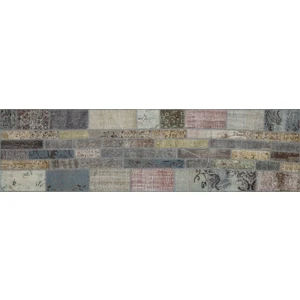 Sempati Halı Patchwork El Dokuma Eskitme Halı 80 x 300 cm 5581