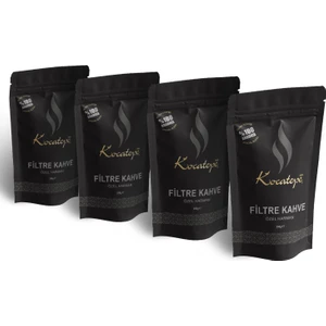Kocatepe Kahve Filtre Kahve Özel Harman 250 gr x 4'lü