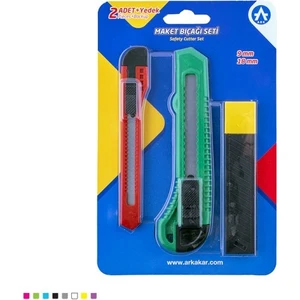 5050 Maket Bıçağı Set Kalın - Ince Yedekli