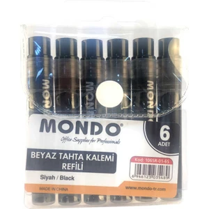 Beyaz Tahta Kalemi Kartuşu Siyah - Mondo