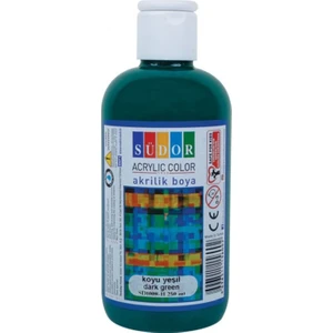 Akrilik Boya 250 ml Koyu Yeşil