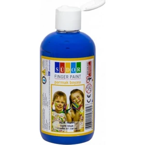 Parmak Boyası 250 ml Açık Mavi