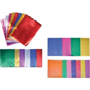 Keskin Color  Keskin Rainbow Yıldızlı Elişi Kağıdı, A4, 10 Adet
