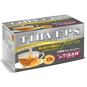 Tihveps Kayısılı Form 20'li Poşet