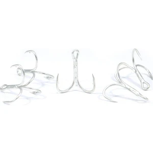 ST41 Üçlü Maket Balık Iğnesi Nickel