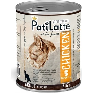 Pati Latte  Tavuk Etli  Kedi Maması 415 X24