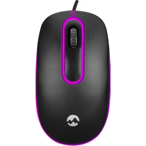 SM-166 USB Kırmızı Işıklı Optik Mouse