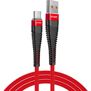 HY-X225 3A Micro USB Data ve Sarj Kablosu Kırmızı