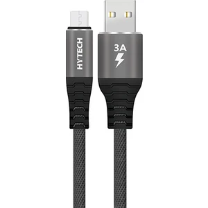 HY-X2102M 3A Micro USB Data ve Sarj Kablosu Gri