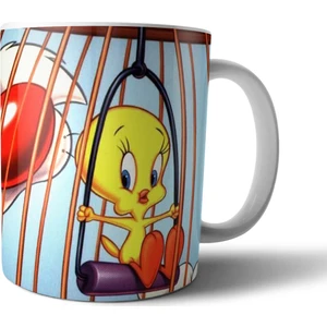 Sylvester The Cat ve Tweety Kupa Bardak