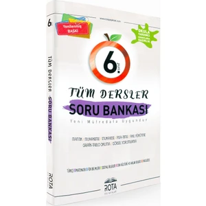 Rty Rota Yayınları 6. Sınıf Tüm dersler Soru Bankası
