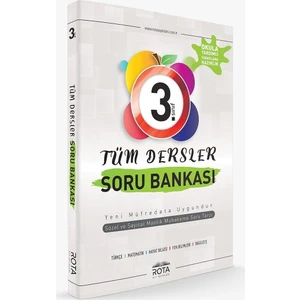 Rota 3. Sınıf Tüm Dersler Soru Bankası-Yeni