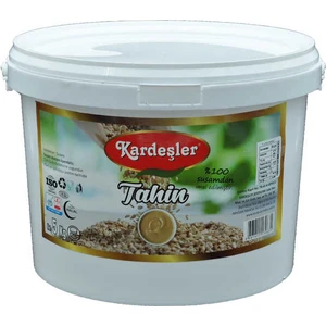 KŞ Kardeşler Şekerleme  Kardeşler Tahin Kova  5 kg