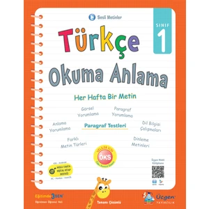 Üçgen Yayıncılık 1. Sınıf Türkçe Okuma Anlama - Sesli Metinler