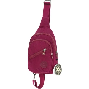 Klinkır Suya Dayanıklı Kumaş Bordo Renk Body Bag