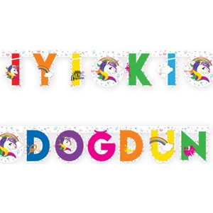 Unicorn Iyi Ki Doğdun Yazı
