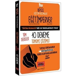Yargı Yayınevi 2021 KPSS Eğitim Bilimleri Eğitimperver 10 Deneme Tamamı Çözümlü - 
Hakan Bektaş