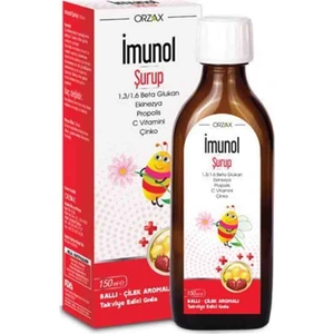 Imunol Ballı Çilek Aromalı 150 ml Şurup