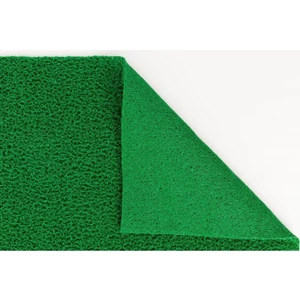 14MM Pvc Kaydırmaz Yeşil Kıvırcık Paspas